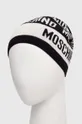 Moschino czapka wełniana biały