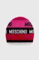 ροζ Μάλλινο σκουφί Moschino Γυναικεία