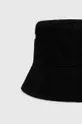 μαύρο Αναστρέψιμο βαμβακερό καπέλο Karl Lagerfeld