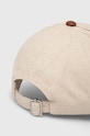 Karl Lagerfeld czapka z daszkiem bawełniana 235W3404 beżowy SS24