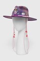 LE SH KA headwear palarie de lana Palm Springs PalmSprings violet