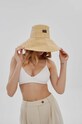 LE SH KA headwear kapelusz Large Bucket Hat LargeBucketHat beżowy AW23