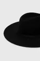 μαύρο Μάλλινο καπέλο Coccinelle