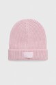 Μάλλινο σκουφί Juicy Couture μαλλί ροζ JCAWH222046.381
