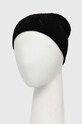 Akcesoria Armani Exchange czapka z domieszką wełny 944661.3F304 czarny