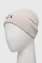 Armani Exchange czapka z domieszką wełny 944661.3F304 złoty AW23