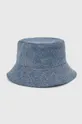 modra Jeans klobuk Moschino Jeans Ženski