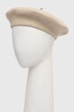 Μάλλινος μπερές United Colors of Benetton μαλλί μπεζ 6HPKD41HF.7J4