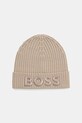 Vunena kapa BOSS bež 50497815