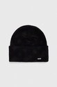 BOSS czapka z domieszką wełny z domieszką wełny czarny 50501029