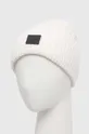 AllSaints czapka z domieszką wełny biały