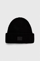 AllSaints caciula din amestec de lana imprimeu negru AS101343