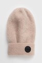 MMC STUDIO caciula de lana uni bej HAT.ELITE