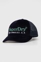 Шапка с козирка Superdry други тъмносин W9010170A.1JC