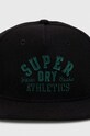 Superdry czapka z daszkiem W9010171A.02A czarny AW23