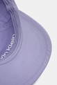 Бавовняна бейсболка Calvin Klein фіолетовий K60K610525