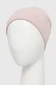 Calvin Klein czapka z domieszką kaszmiru różowy