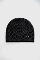 črna Kapa s primesjo kašmirja Calvin Klein Ženski