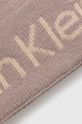 Čiapka s prímesou vlny Calvin Klein K60K611151 béžová AW23