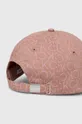 Хлопковая кепка Calvin Klein розовый