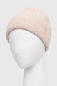 Σκουφί από μείγμα μαλλιού Tommy Hilfiger AW0AW15307 μπεζ AW23