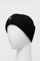 Tommy Hilfiger czapka z domieszką wełny AW0AW15319 czarny AW23