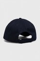 Akcesoria Tommy Hilfiger czapka z daszkiem bawełniana AW0AW15324 granatowy