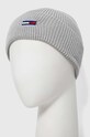 Akcesoria Tommy Jeans czapka i szalik AW0AW15482 szary