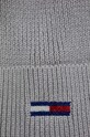 Tommy Jeans czapka i szalik AW0AW15482 szary