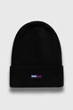 Tommy Jeans czapka aplikacja czarny AW0AW15474