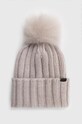 Woolrich wool beanie wool beige CFWWAC0163FRUF0428