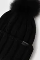 Woolrich berretto in lana nero