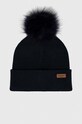 Barbour czapka i szalik LGS0054 granatowy AA00