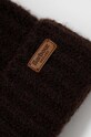Barbour czapka i szalik LGS0077 brązowy