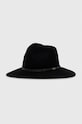 Barbour palarie de lana lana negru LHA0217