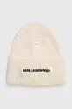 beżowy Karl Lagerfeld czapka Unisex