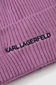 Karl Lagerfeld cappello con aggiunta di cachemire 50% Nylon, 40% Viscosa, 5% Cashmere, 5% Lana