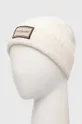 Karl Lagerfeld czapka wełniana beżowy
