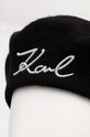 Аксесуари Вовняний берет Karl Lagerfeld 236W3418 чорний