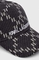 Кепка Karl Lagerfeld 236W3408 сірий AW23