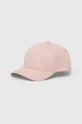 ροζ Βαμβακερό καπέλο του μπέιζμπολ Calvin Klein Jeans Γυναικεία