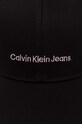 Calvin Klein Jeans pamut baseball sapka K60K608849 fekete SS24