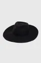 črna Volnen klobuk MAX&Co. x Anna Dello Russo Ženski