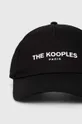 The Kooples czapka z daszkiem czarny