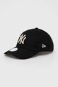 Хлопковая кепка New Era аппликация чёрный 60292748