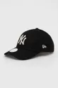 μαύρο Βαμβακερό καπέλο του μπέιζμπολ New Era Γυναικεία