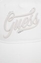 Guess czapka z daszkiem jeansowa EBE W4RZ03.D5A30 biały SS24