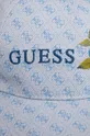 Bavlnená šiltovka Guess DENISE modrá