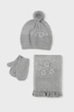 Дитячий комплект Mayoral аплікація сірий 10535.4B.CzapkiKompl