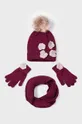 μωβ Παιδικό καπέλο, κολάρο λαιμού και γάντια Mayoral Για κορίτσια